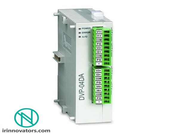 ماژول خروجی آنالوگ ضد نویز DVP04DA-S2 دلتا