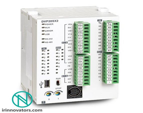 سی پی یو DVP20SX211R سری SX2 دلتا